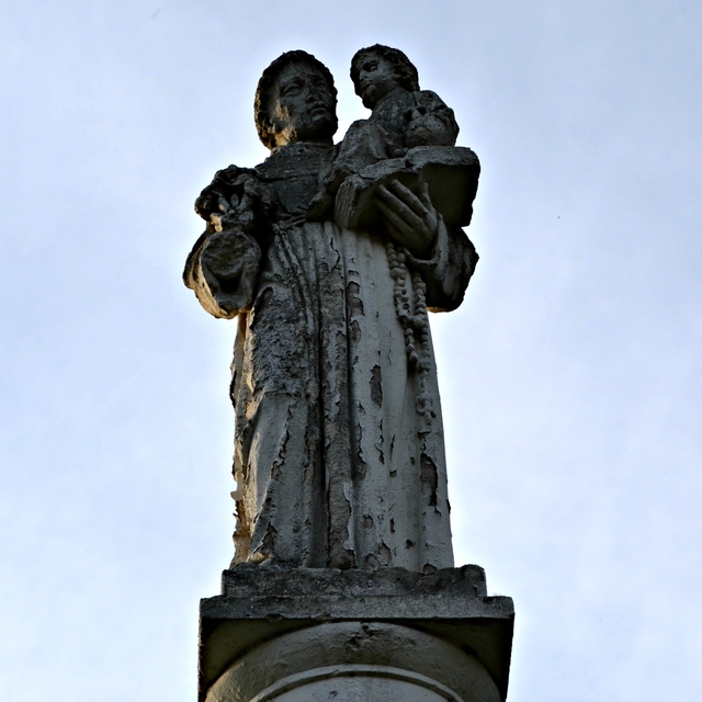 Szent Antal szobor - Kny