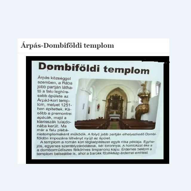 rps-Dombifldi templom